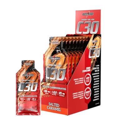 Imagem de Carbo Gel C30 Com Cafeína Integralmedica (10 X 45g) (450, Caramelo)