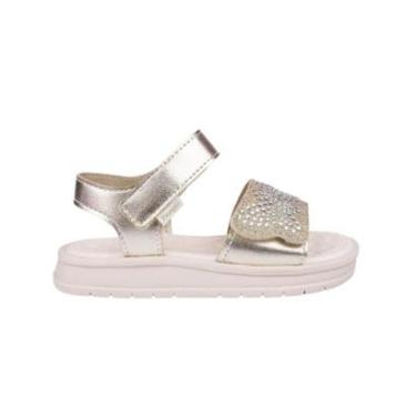 Imagem de Sandália Infantil Menina Pampili 739.016.000 Petit Borbole Strass-Feminino