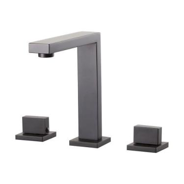 Imagem de Torneira Para Banheiro Misturador Duplo Comando Maquiné Pingoo.casa - 