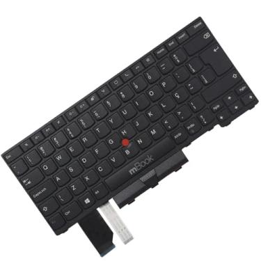 Imagem de Teclado mBook para Lenovo ThinkPad L14 Gen 2 Type 20X2 Preto BR Ç