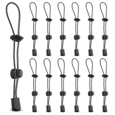 Imagem de DOPENSPI 12 peças de suportes para mochila de escalada, alças elásticas ajustáveis com fita refletiva para mochilas, bastões de trekking, equipamentos ao ar livre