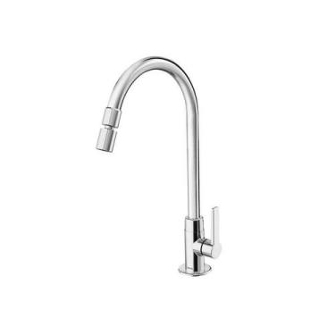 Imagem de Torneira para Cozinha de Pia Docol Gali, Bica Alta, Cromado, Cromado