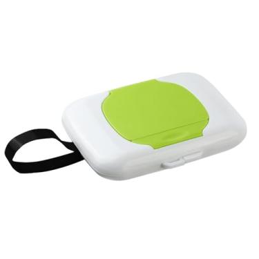 Imagem de Caixa de lenços umedecidos portátil: material premium, leve e durável, adequado para viagens e acampamento