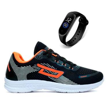 Imagem de Kit Tênis Esportivo Masculino Academia Relógio-Masculino