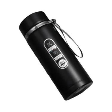 Imagem de Garrafa Térmica Grande De Aço Inoxidável 500ML-1L Com Display LED De T