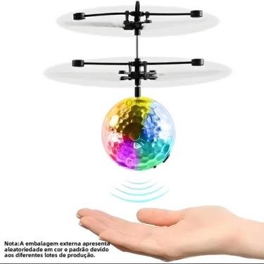 Imagem de Bola De Cristal LED Colorida Com Controle Por Gestos RC, Brinquedo Lum