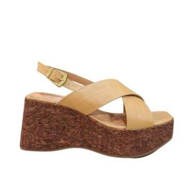 Imagem de Sandália Anabela Vizzano 6559.101 Plataforma De 8cm Conforto-Feminino