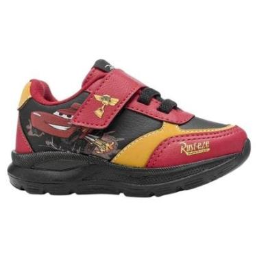 Imagem de Tênis Disney Carros Relâmpago McQueen Infantil - Preto 24-Unissex