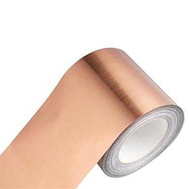 Imagem de Faixa de borda de parede autoadesiva de 5 metros, decoração de borda de parede, painéis de parede de PVC, borda de teto, moldura de porta, linha de cintura, decoração de interiores (ouro rosa escovado