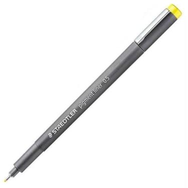 Imagem de Caneta Tecnica Staedtler Pigment Liner 0.5 mm Amarelo 308S2CA   308S2C