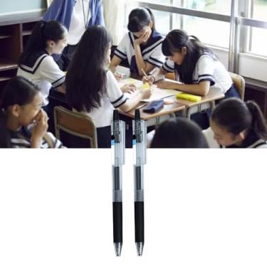 Imagem de aqxreight Caneta de Gel de Tinta Preta ST Nib Caneta Neutra de Plástico para Escritório Escolar Material de Papelaria para Estudantes Pincel de Pólo Branco e Suas Notas de Escolha Funcional Um Gel