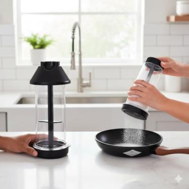 Imagem de Tapioqueira Peneira Polvilhador Beiju Farinha Utensílio Cozinha