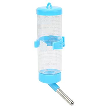 Imagem de Generic Garrafa de água para Hamster Dispensador Automático Sem Gotejamento para Animais Pequenos, Bebedouro Seguro de Aço Inoxidável para Hamsters, Fácil de Instalar para Gaiola (125ML)