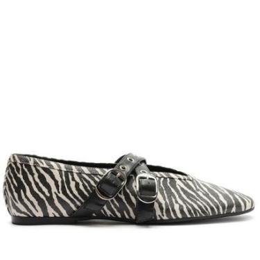 Imagem de Sapatilha Rasteira Animal Print Lançamento AnaCapri-Feminino