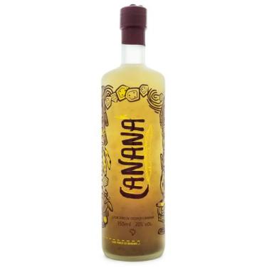 Imagem de Licor Fino de Banana e Cachaça Canana 750ml