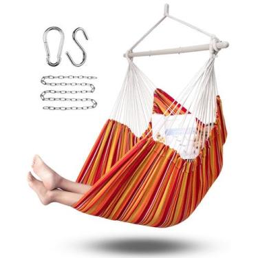Imagem de Silla Hamaca ADVOKAIR Columpio Colgante de Cuerda XXL Capacidad 227 kg