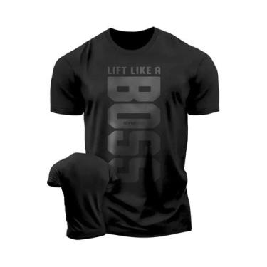 Imagem de Camiseta Masculina De Gola Redonda Respirável De Alta Qualidade Com Es