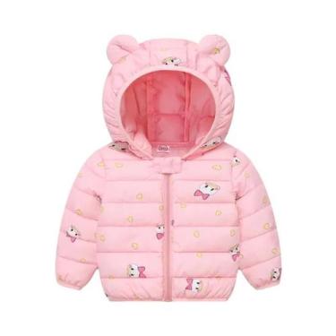 Imagem de Jaqueta De Inverno Com Capuz Para Meninos E Meninas, Quente, Com Zíper