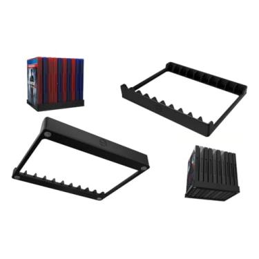 Imagem de Suporte Mesa Para 10 Dvds Ou Jogos Ps5 Organização/Setup Adicionar aos favoritos