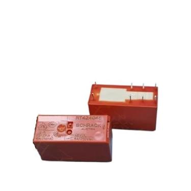 Imagem de 1 pç/lote Relé: RT424048 48VDC 8A/8 pinos JQX-115F 048-2ZS4