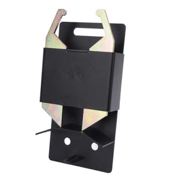 Imagem de AUNMAS Trava de Portão para Serviço Pesado, Trava de Porta de Celeiro Com Construção à Prova de Intempéries, Operação Com Uma Mão, Travamento Automático para Porta de Celeiro de