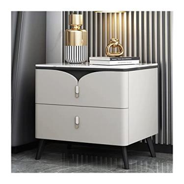 Imagem de Cômoda com gaveta, mesa de cabeceira pequena de ardósia, mesa de cabeceira para quarto, mesa de cabeceira artesanal, mesa de cabeceira (comprimento: 39,9 cm, estilo: 04) (1 50 cm)