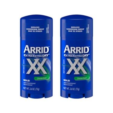 Imagem de ARRID XX Desodorante antitranspirante sólido sem perfume 74 g (pacote com 2)