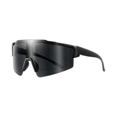 Imagem de Óculos De Sol Unissex UV400 Para Ciclismo, Armação Grande, 5 Cores, Óc