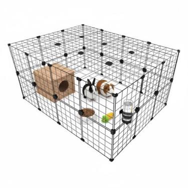 Imagem de Cercado para Coelho Porquinho da Índia 90x120x60cm Gaiola Viveiro com 