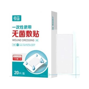 Imagem de Curativos Transparentes Estéreis À Prova D'água, 10 20 Peças, Adesivos