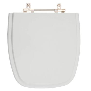 Imagem de Assento Sanitario Poliester Fit Cinza Prata Para Vaso Celite