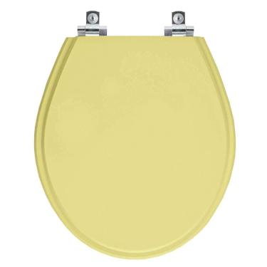 Imagem de Assento Sanitário Soft Close Ravena Bege Saara Para Vaso Deca