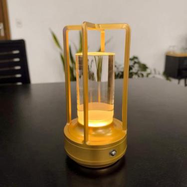 Imagem de Luminaria de Mesa LED USB Touch - 3 Tons de Luzes - Lyor