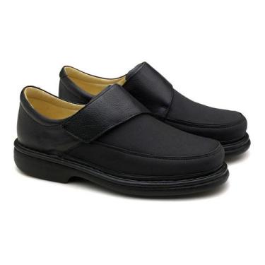 Imagem de Sapato Masculino Joanete Couro Conforto Casual Macio - Franca Brasil, 