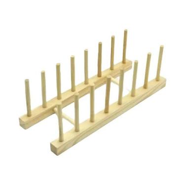 Imagem de Suporte De Armazenamento De Cozinha Multifuncional De Madeira, Organiz