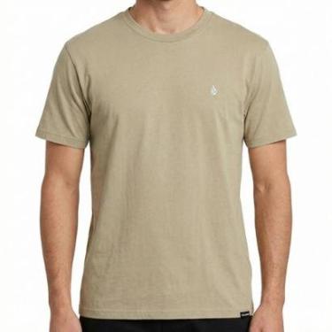 Imagem de Camiseta Volcom Single Stone SM26 Masculina-Masculino