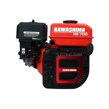 Imagem de Motor Estacionário Kawashima Gasolina 7Hp 4T 212CC