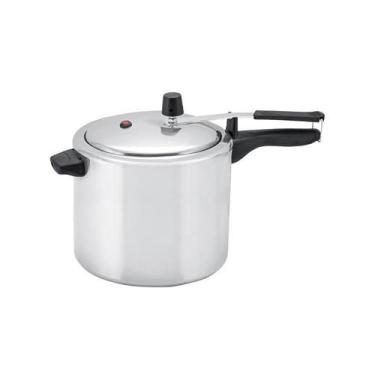 Imagem de Panela de Pressão Panelux Alumínio Polida 7 Litros Inmetro, 7L, Prata