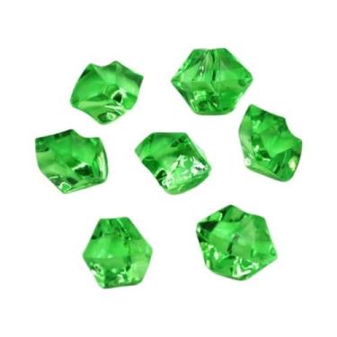 Imagem de Pedras De Plástico Falsas Multicoloridas Em Formato De Gelo Triturado,