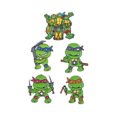 Imagem de Pin De Esmalte Tartarugas Ninja Personalizado Engraçado De Animal Para
