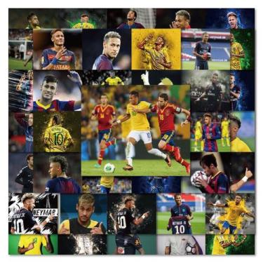 Imagem de Adesivos Neymars Anime Cartoon 50 unidades de PVC impermeável - yiweis