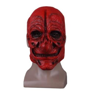 Imagem de Cosplay Costume Mask Horror Mask Headgear Máscara facial completa - yi