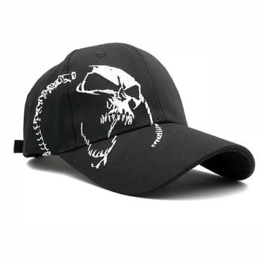 Imagem de Boné de beisebol Skulls Anime Chapéu de beisebol ajustável Trucker - y