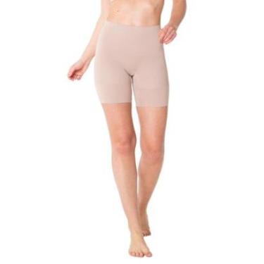 Imagem de Bermuda Com Fundilho Trifil Modeladora Feminina Sem Costura Não Embola Original-Feminino
