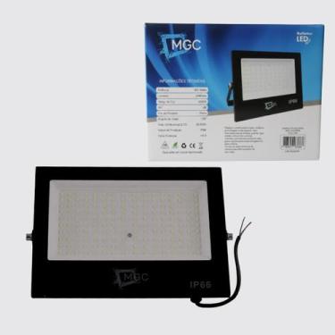 Imagem de Refletor led 300w holofote bivolt ip66 6500k branco frio - MGC