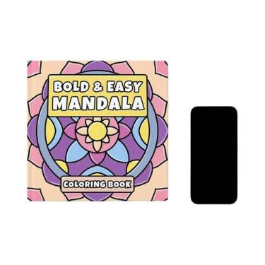 Imagem de Livro De Colorir Mandalas Para Adultos E Crianças: Alívio Do Estresse,