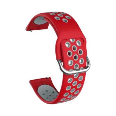Imagem de Pulseira De Silicone De 22mm Para Huami Amazfit Helio pace Stratos 2s 