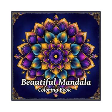 Imagem de Livro De Colorir Mandalas Para Adultos E Crianças: Alívio Do Estresse,