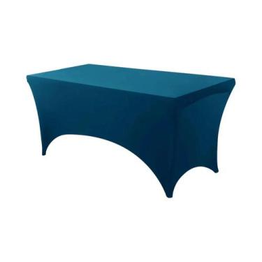 Imagem de Toalha De Mesa De Spandex Elástica Lavável E Resistente a Rugas, Capa 