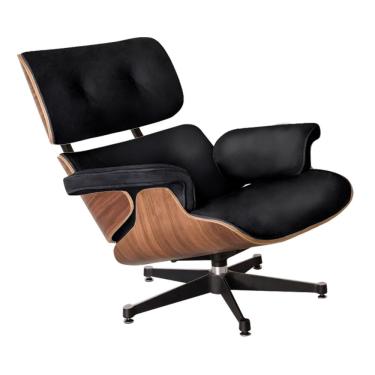 Imagem de Poltrona Anatômica Charles Eames sem Puff Courissimo - Preto